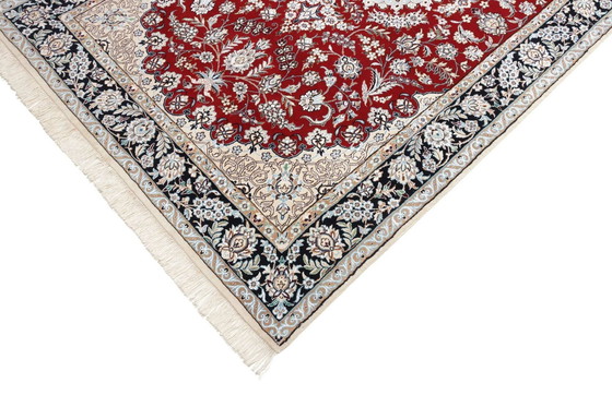 Image 1 of Elegante Perserteppich Handgeknüpft Nain 9 Lah- Size. 248 X 146 Cm –No.401593-01 