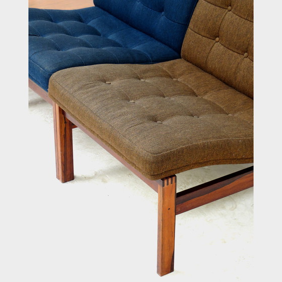 Image 1 of Vintage Palisander 3-Sitzer Sofa aus Frankreich & Søn