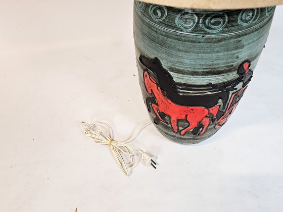 Image 1 of XL Fat Lava - Stehleuchte - original - Mitte des Jahrhunderts - W- Deutschland - 70er Jahre