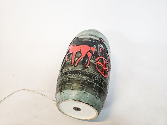 Image 1 of XL Fat Lava - Stehleuchte - original - Mitte des Jahrhunderts - W- Deutschland - 70er Jahre