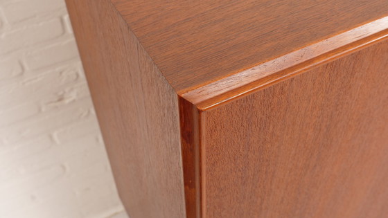 Image 1 of Vintage Highboard | Schiebetüren | Ew Bach | 196 cm