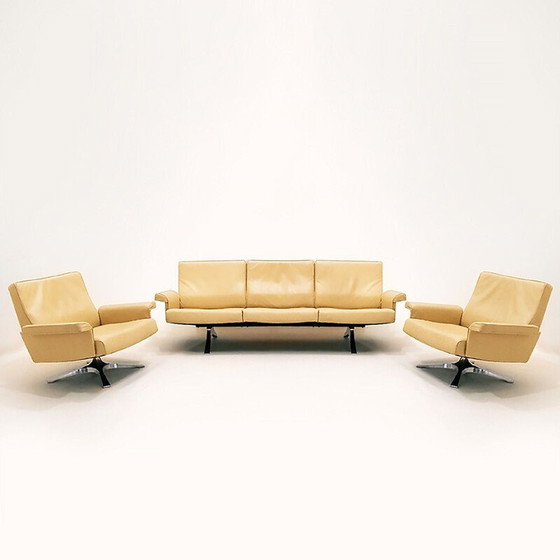 Image 1 of Vintage De Sede DS35 Leder-Wohnzimmer-Set