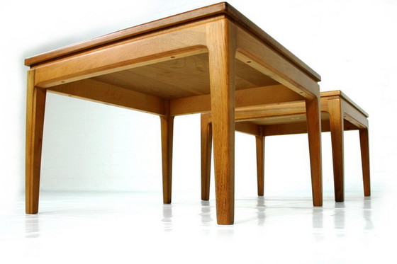 Image 1 of CSK Mid-Century Oak Coffee Table, Side Table / Couchtisch, Beistelltisch, Eiche, 1 of 2