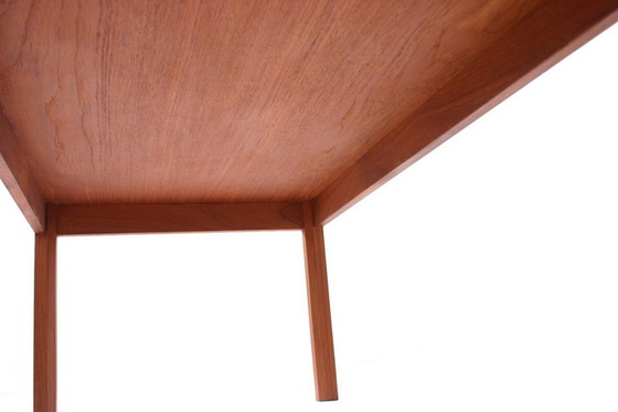 Image 1 of Ludvig Pontoppidan Mid-Century Teak Coffee Table / Couchtisch, Denmark 1960s