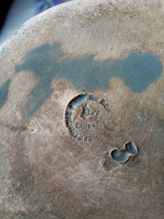 Image 1 of Eine Art Deco-Kunstvase aus Keramik Bordeaux Caudéran