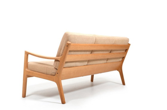 Image 1 of Senator Dreisitziges Sofa in Eiche von Ole Wanscher für Cado