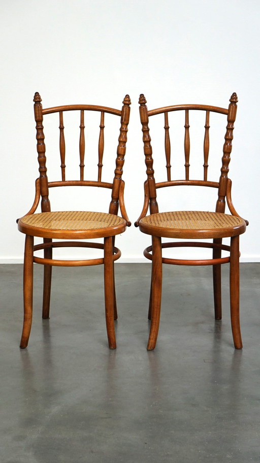 4 X Thonet Bistrostuhl