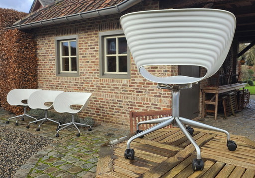 4X Vitra Eimer Stühle Design Ron Arad