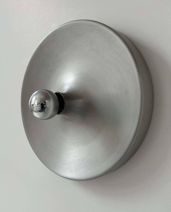 Image 1 of Wandleuchte Aus Gebürstetem Metall Von Staff Leuchten "Selection Perriand Les Arcs".