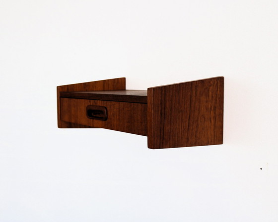 Image 1 of Vintage Hängeschrank aus Teakholz