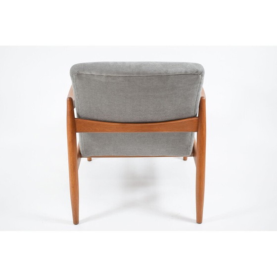 Image 1 of Vintage Sessel GFM64, Polen grau 1960s