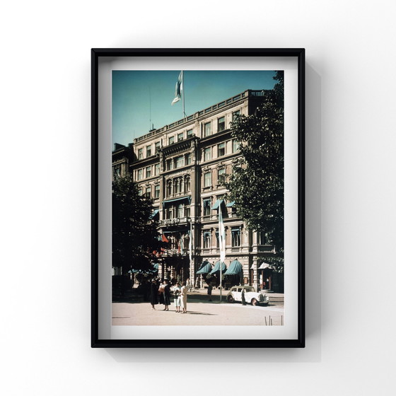 Image 1 of Sanna Marin Hotel chic art Helsinki fine art print