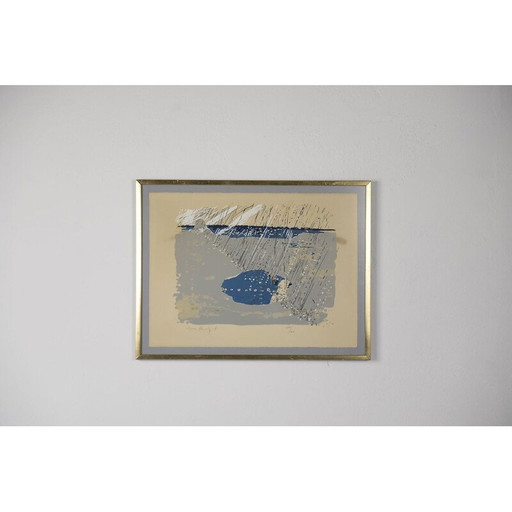 Moderne Farblithographie von Jörgen Fogelqvist