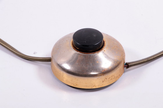 Image 1 of Maison Jansen Stehleuchte aus vergoldetem Messing mit Marmorsockel, 1970 Frankreich.