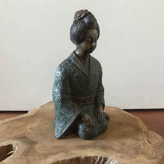 Image 1 of Bronzestatue Japan