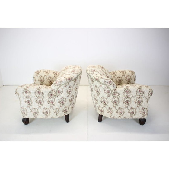 Image 1 of Paar Vintage Art Deco Sessel, Tschechoslowakei 1930er Jahre