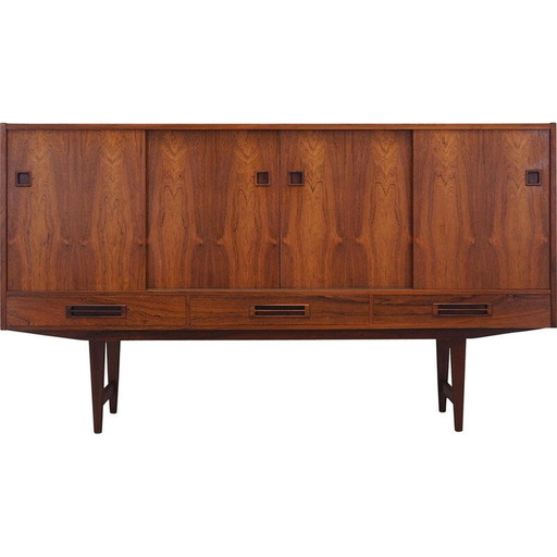 Vintage-Highboard aus Palisanderholz, Dänemark 1960er Jahre