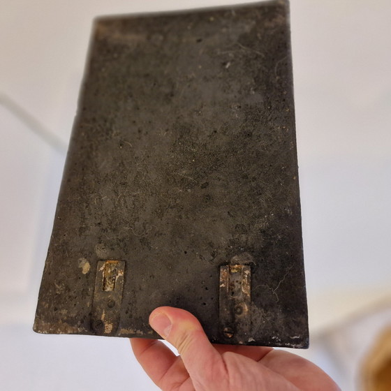 Image 1 of 60'S Vintage Keramik Wandfliese Pferde Kunst