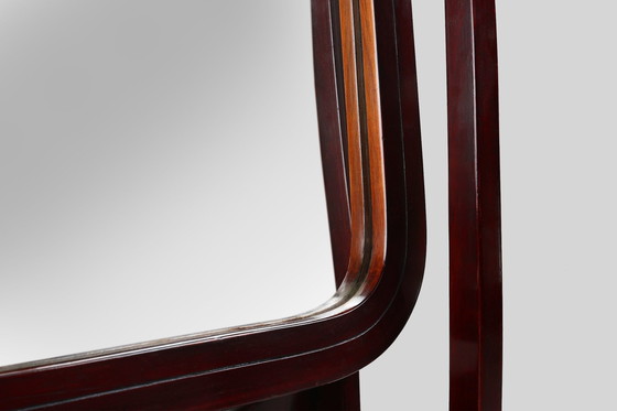 Image 1 of Österreichisches Modell 9954 Cheval Dressing Spiegel von Thonet, 1904
