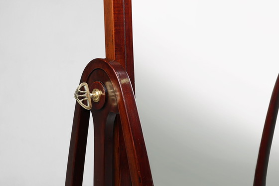 Image 1 of Österreichisches Modell 9954 Cheval Dressing Spiegel von Thonet, 1904