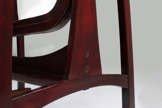 Image 1 of Österreichisches Modell 9954 Cheval Dressing Spiegel von Thonet, 1904