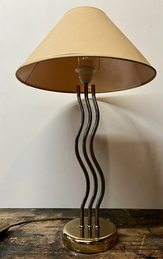 Image 1 of Post Modern Memphis Style Wave Lampe von Massive