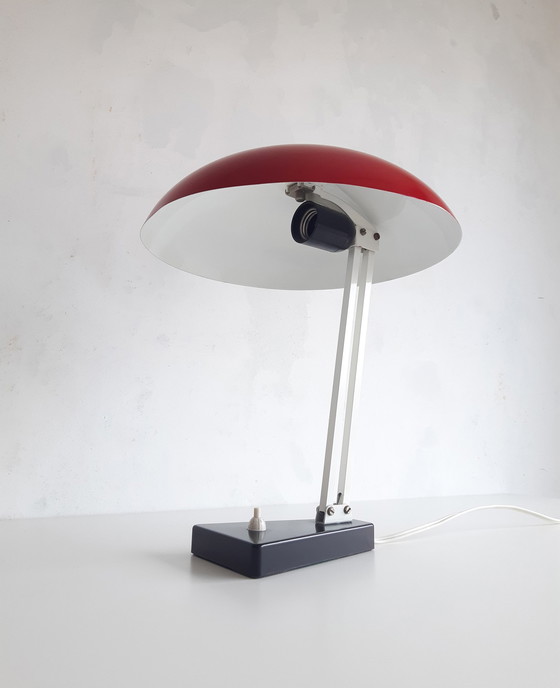 Image 1 of Grafische Mcm Schreibtischlampe von Hala Zeist, Modell 145