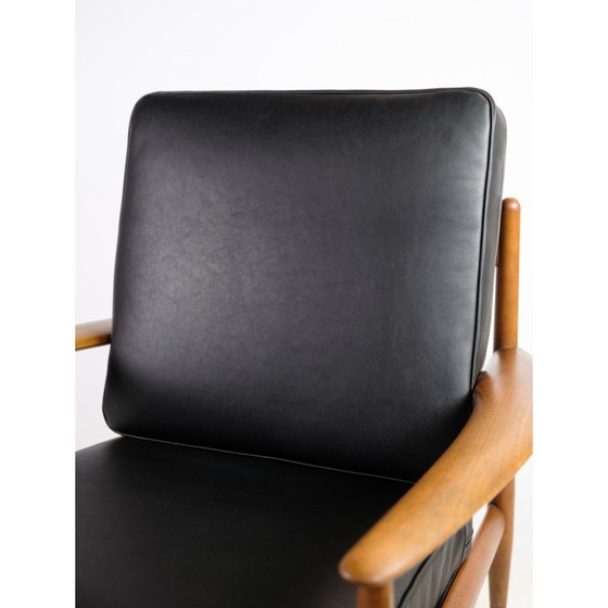 Image 1 of Vintage Teakholz Sessel von Grete Jalk für France und Søn, Dänemark 1960er Jahre