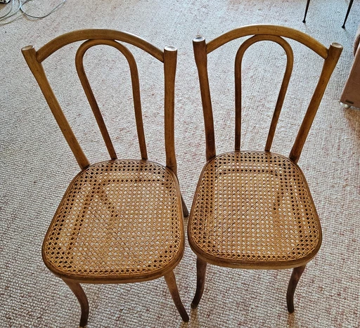 2x Thonet Stühle