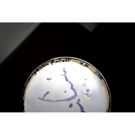 Image 1 of Flasche aus Keramik von Henri Cimal Vallauris, 1950