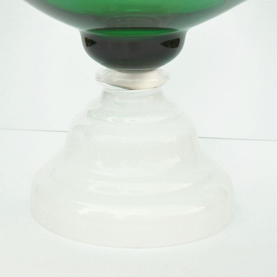 Image 1 of Obstteller aus Glas von Harrachov, Tschechoslowakei 1960