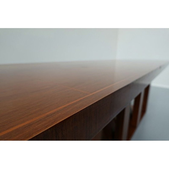 Image 1 of Paar Konsolen aus Nussbaumholz, Italien 1940