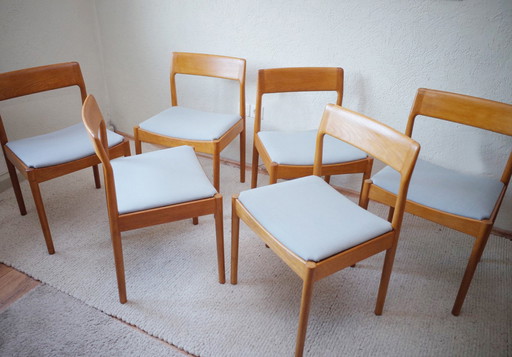 6x Johannes Nørgaard stoel