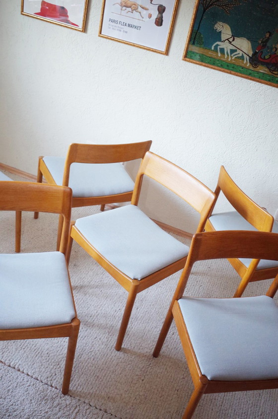 Image 1 of 6x Johannes Nørgaard stoel