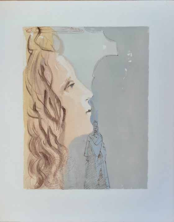 Image 1 of Dali | La plus grande beauté de Béatrice – Göttliche Komödie – Le Paradis – Chant 8