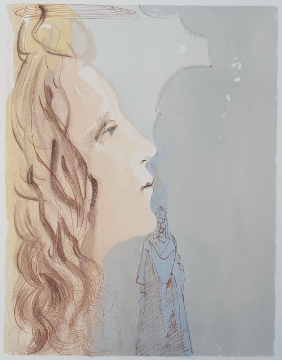 Image 1 of Dali | La plus grande beauté de Béatrice – Göttliche Komödie – Le Paradis – Chant 8