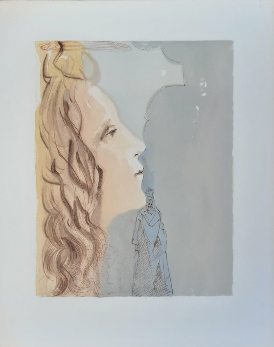 Image 1 of Dali | La plus grande beauté de Béatrice – Göttliche Komödie – Le Paradis – Chant 8