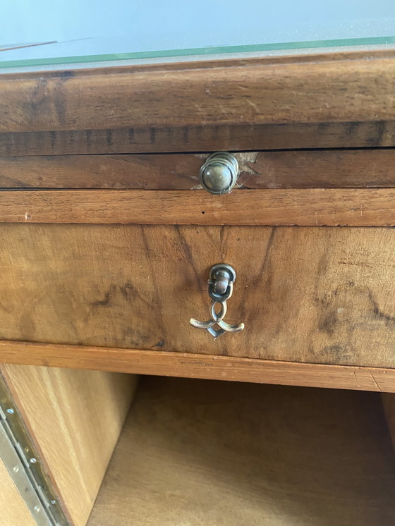 Image 1 of 2x Beistelltisch aus Louis-Eiche