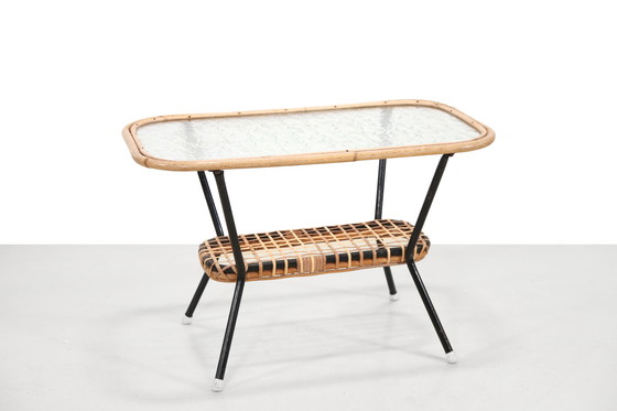 Image 1 of Rohe Noordwolde Couchtisch aus Rattan