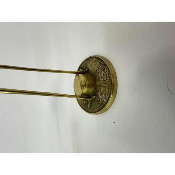 Image 1 of Paar Vögel aus vergoldetem Messing, 1970