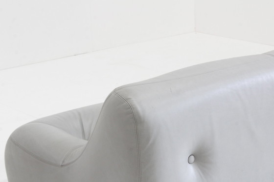 Image 1 of Kali 3-Sitzer Sofa Ligne Roset Michel Ducaroy Grau Leder