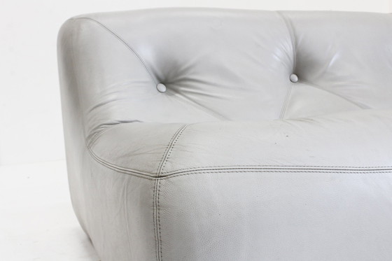 Image 1 of Kali 3-Sitzer Sofa Ligne Roset Michel Ducaroy Grau Leder