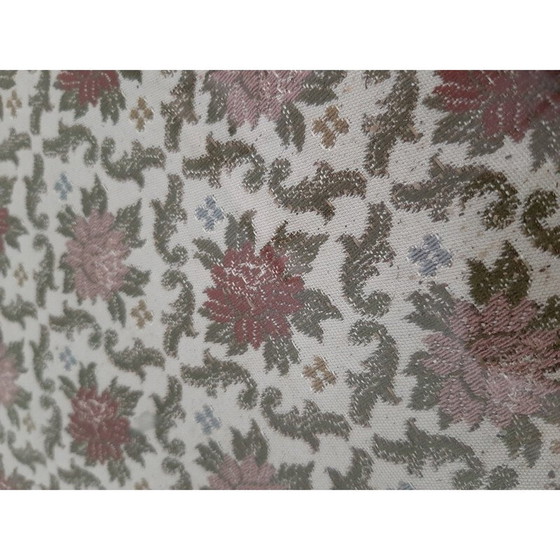 Image 1 of Alter Holzbeistelltisch mit Glasplatte, 1920