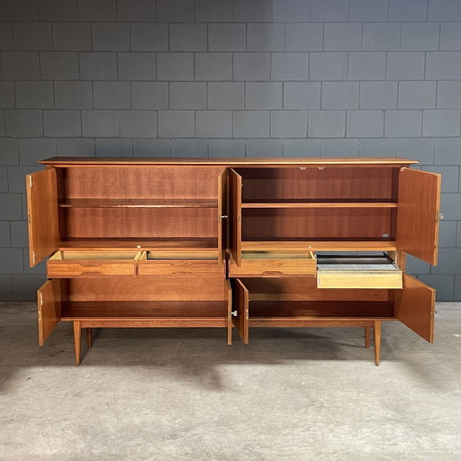 Klassisches dänisches Design-Highboard - Teakholz - 1960er Jahre