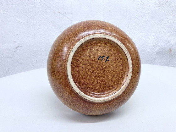 Image 1 of Italienische Keramikvase Krugvase Bertoncello 60Er Jahre Design