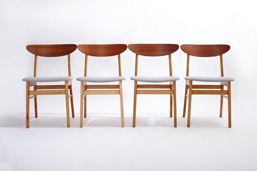 4x Farstrup Møbler 210 Esszimmerstühle