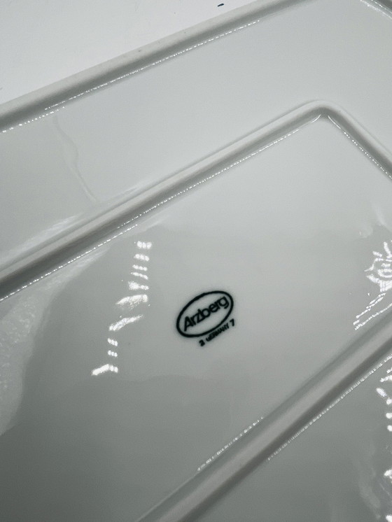 Image 1 of Plat Rectangulaire Arzberg Fil D'Or