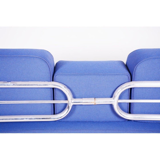 Image 1 of Blaues Bauhaus-Sofa, 1930er Jahre