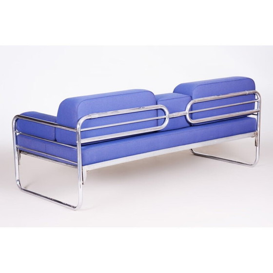 Image 1 of Blaues Bauhaus-Sofa, 1930er Jahre