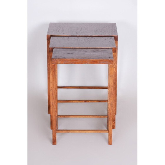 Image 1 of Vintage Art Deco Nisttische von Jan Vanek, 1930